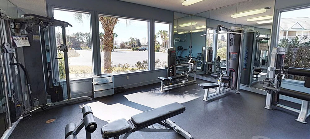 Exercise Room Wide View